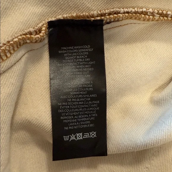 BDG Off-White Jacket with Brown Patches - Picture 5 of 5